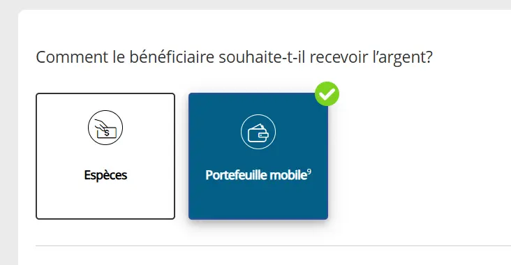 Western Union Reception